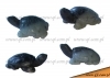 żółw z kamienia - figurka dwubarw. - feng shui